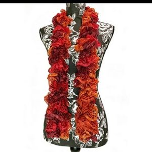 Handmade crochet scarf